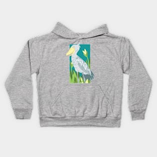 Shoebill Kids Hoodie